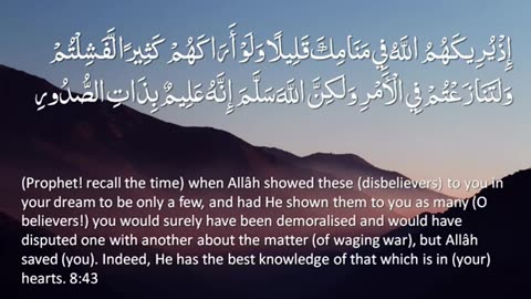 Surah_8_-_Al-Anfal__🔊_ENGLISH_ONLY_Recitation_with_Arabic_Subtitles._Nature_Backgrounds(0)