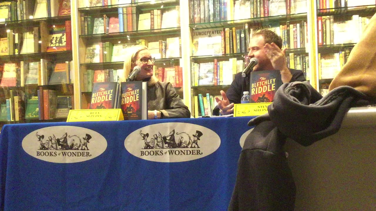 The Bletchley Riddle by Ruta Sepetys & Steve Sheinkin October 8, 2024
