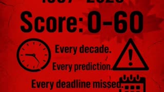 🔴 0 for 60: The Climate Disaster Predictions That Never Happened