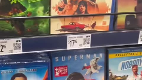 Me Looking at more physical media at Walmart!