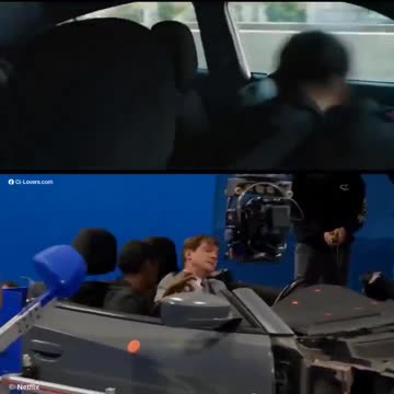 "Behind the Scenes: Epic Car Fight and Crash!"