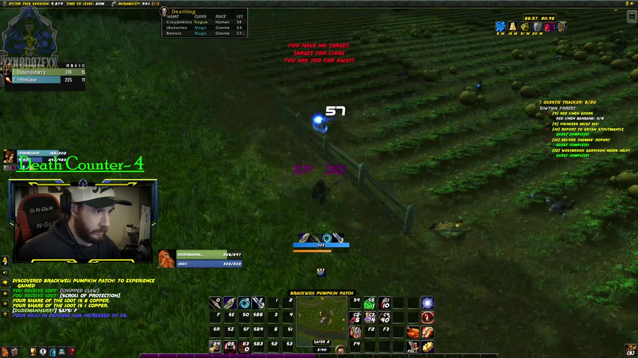 HC WoW Hunter. Adventures of DudeManHarry!