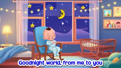 Good Night World Song | MamaBaby Nursery Rhymes & Kids Songs