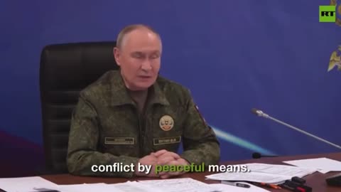According to Putin, the pace of Russia's advance is so fast..