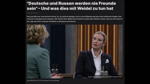 "Deutsche und Russen werden nie Freunde sein"