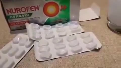An Easy Experiment with Nurofen Pain Killers Show Us How It Contains Graphene Oxide