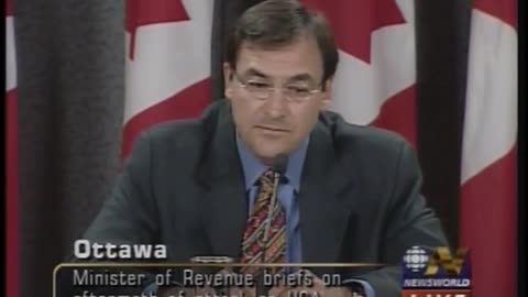 Newsworld Today NEWSW September 13, 2001 1200pm-400pm EDT