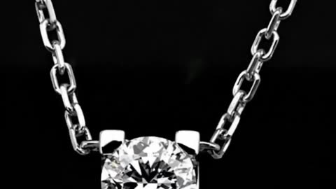 CARTIER NECKLACE DIAMOND SOLITAIRE