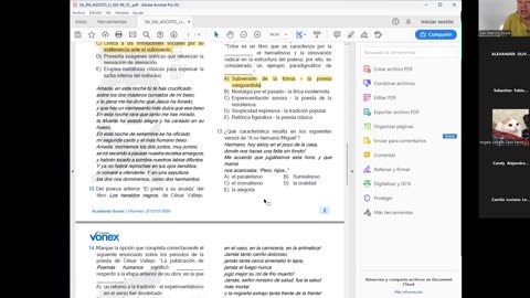 VONEX SEMIANUAL 2025 | Semana 17 | Literatura