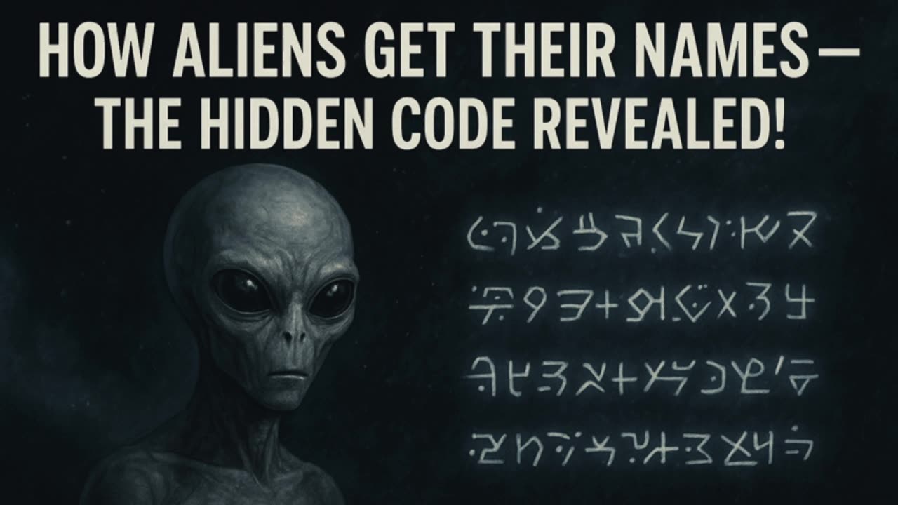 🚀 How Do Aliens Get Their Names? The Shocking Logic Behind It!