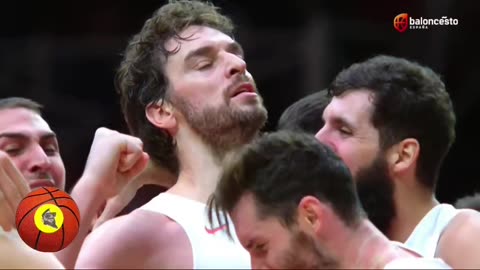 PAU GASOL 40PTS 11REB 3TAP destroza a Francia & al 4 veces mejor defensor NBA RUDY GOBERT!