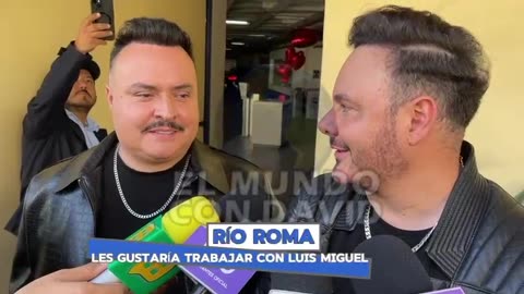 El Grupo #rioroma Expresa su interés en colaborar con #luismiguel.