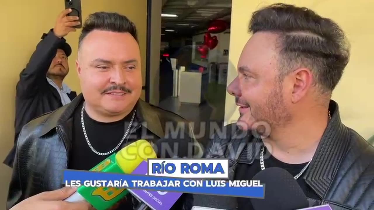 El Grupo #rioroma Expresa su interés en colaborar con #luismiguel.