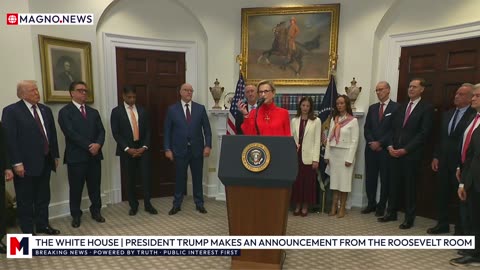 🇺🇸 The White House | President Donald Trump Makes an Announcement from The Roosevelt Room [LIVE]