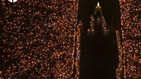 Almost 200,000 people in Fatima tonight. The faith is alive