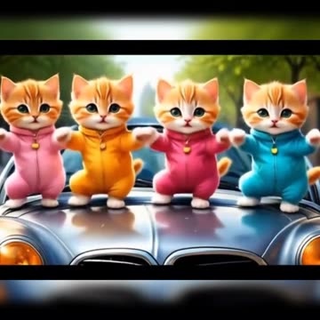 Tiny Kittens Dance Like Pros! 🐾😻 Adorable Kitty Moves That Will Melt Your Heart