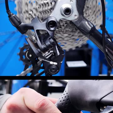 How to shift with DoubleTap SRAM road. Bicycle gear shifter