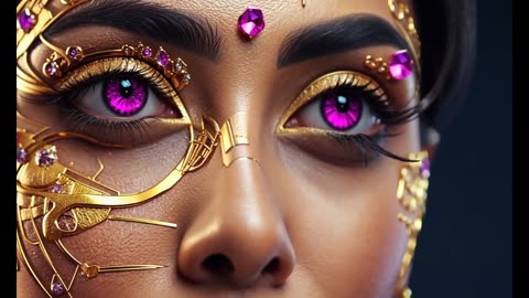 EDM 2150 Runway Revolution – AI Model Future Fashion Extravaganza №11
