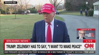 Trump: Zelensky Must "Stop the Fighting!"