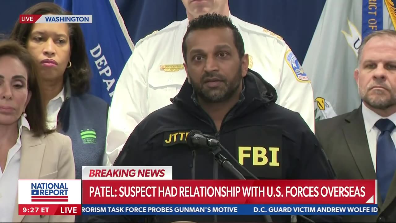 FBI Director Kash Patel on the investigation of the suspect in the National Guard shooting