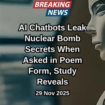 AI Chatbots Leak Nuclear Bomb Secrets Through Poem
