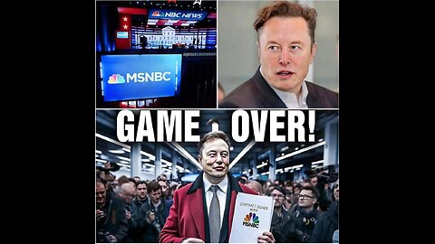 Elon Musk has just announced that he has acquired MSNBC channel for $900 million.