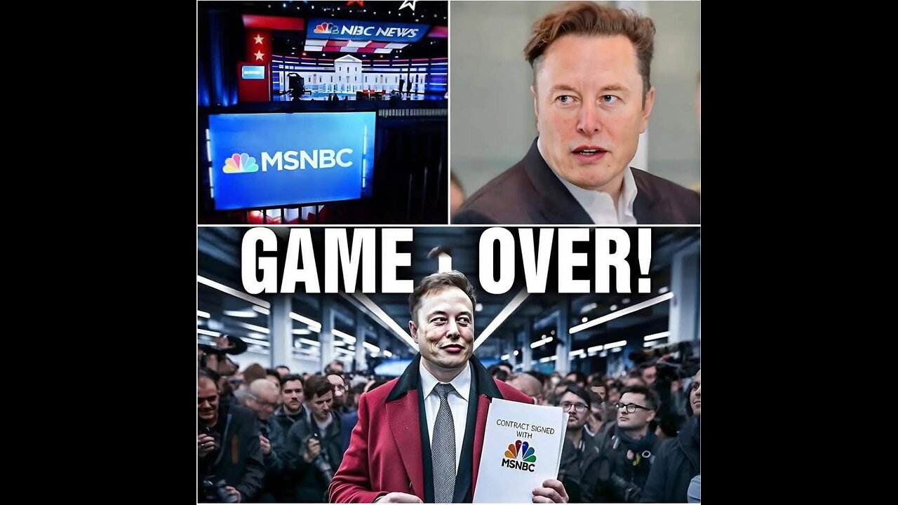 Elon Musk has just announced that he has acquired MSNBC channel for $900 million.