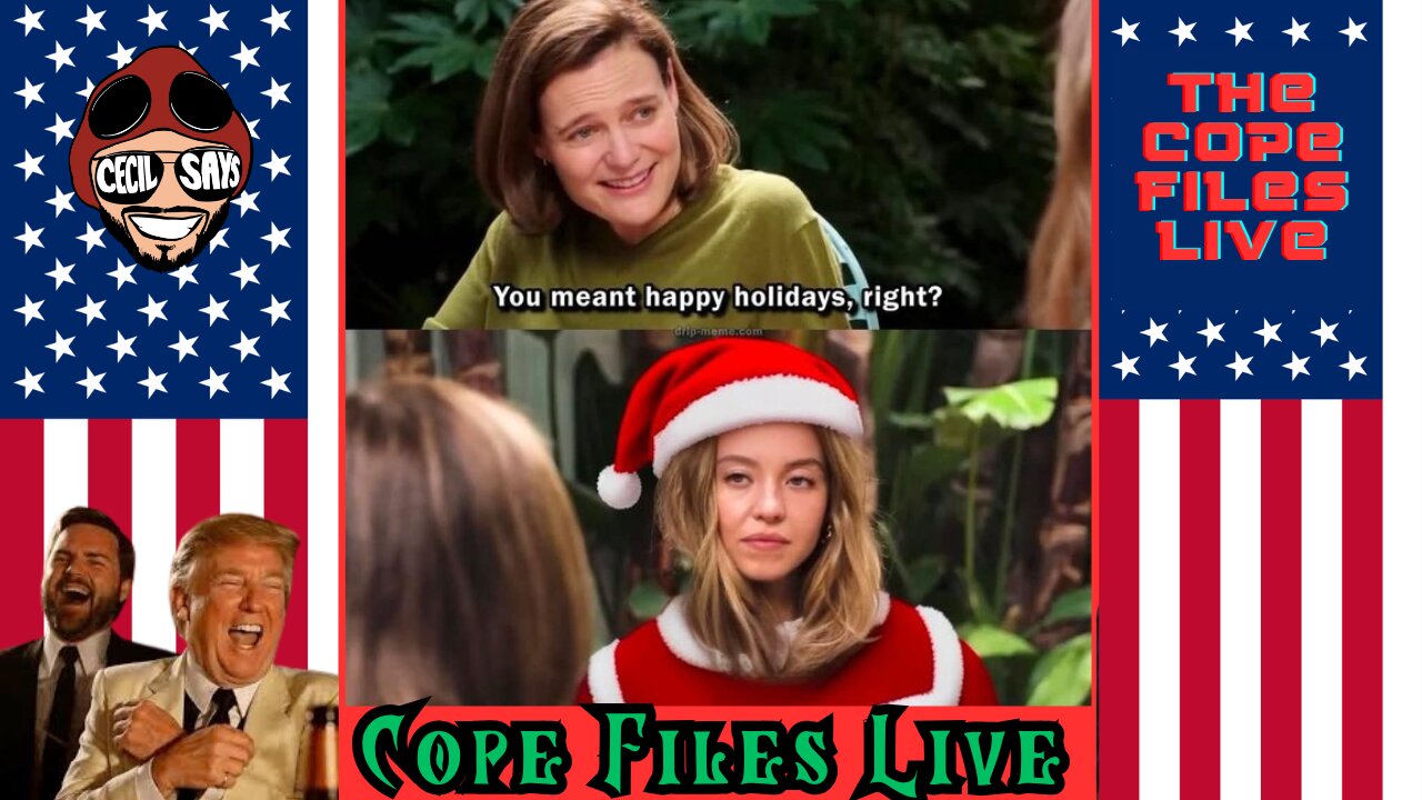 Cope Files Live! Those Days Are Over.