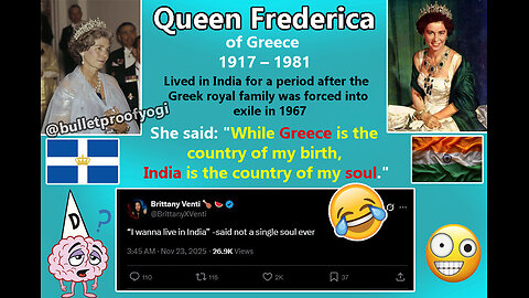 INDIA: EXPOSING Low IQ American Liar @BrittanyVenti ​