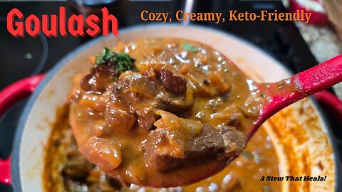 Low-Carb Goulash - Cozy, Creamy, Keto-Friendly