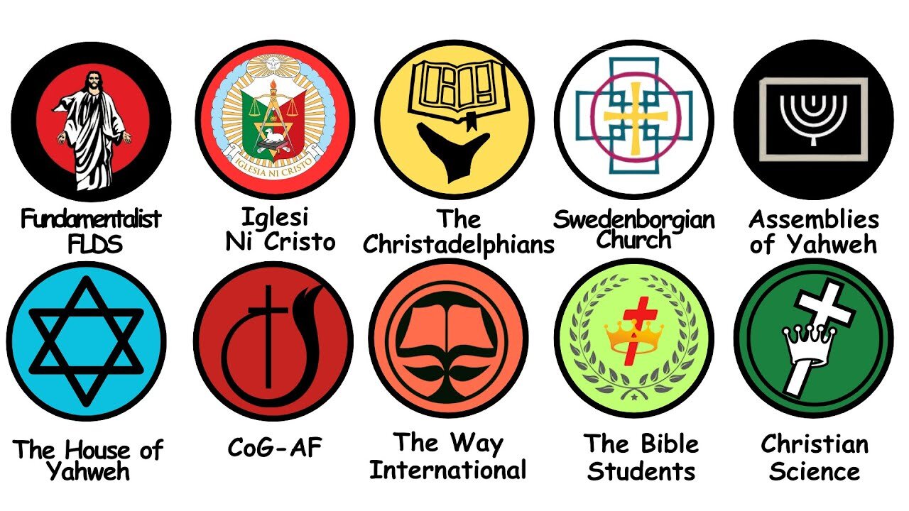 Tutte le denominazioni cristiane PIÙ STRANE spiegate DOCUMENTARIO Il paganesimo moderno,comprende una vasta serie di cults,sette e nuovi movimenti religiosi detti NRM e cult UFO,apocalittici che esistono da decenni