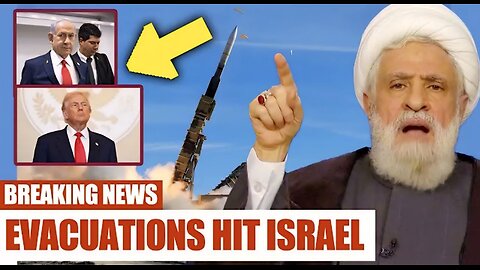 CHOAS In Israel! Panic Evacuations Hit Tel Aviv & Kiryat Shmona as Lebanon STRIKES BACK!