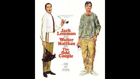 The Odd Couple 1968 - HD 1080 - Full Movie - Jack Lemmon, Walter Matthau