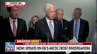 Sen Johnson Speaks Out Against The Biden FBI Spying On NINE Senators