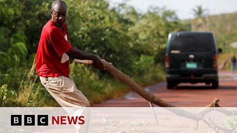 Jamaicans reveal devastation as hurricane causes floods and power cuts | BBC News