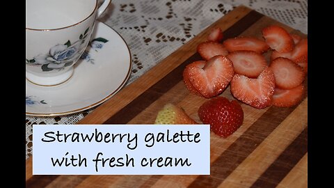 Valentines Fresh Cream Galette