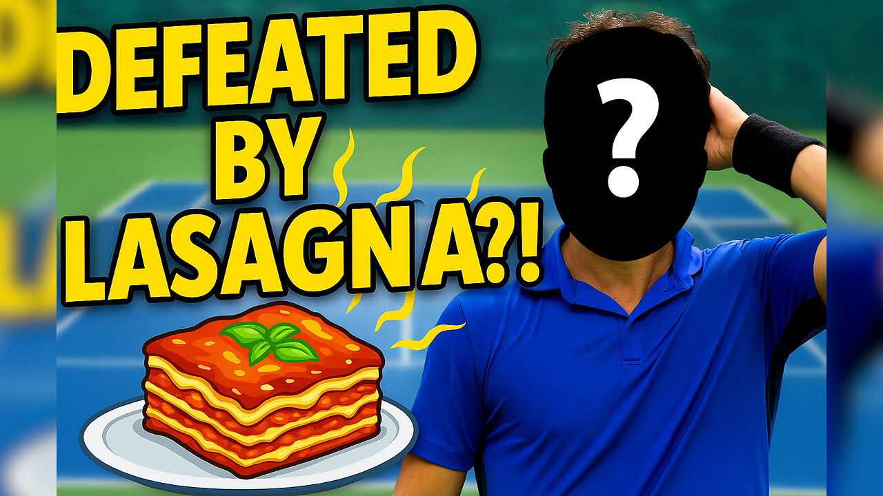 🎾 "The Most Italian Tennis Meltdown Ever… Blame the Lasagna 😂