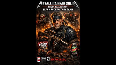 Doing BLACKKK FACE in Metallca Geer Erect Cock Delta Variant aka THAT GUY GAME (THE EVIL PC)