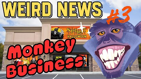 Monkey Gets Loose in a Texas Spirit Halloween Store