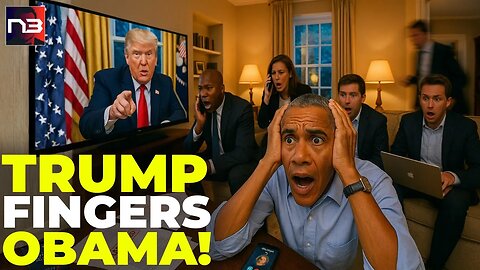 Now: Trump Names OBAMA in LIVE TV Bombshell - The Truth Will Destroy EVERYTHING