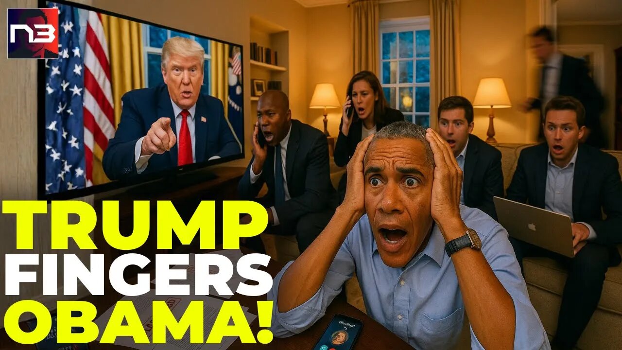 Now: Trump Names OBAMA in LIVE TV Bombshell - The Truth Will Destroy EVERYTHING