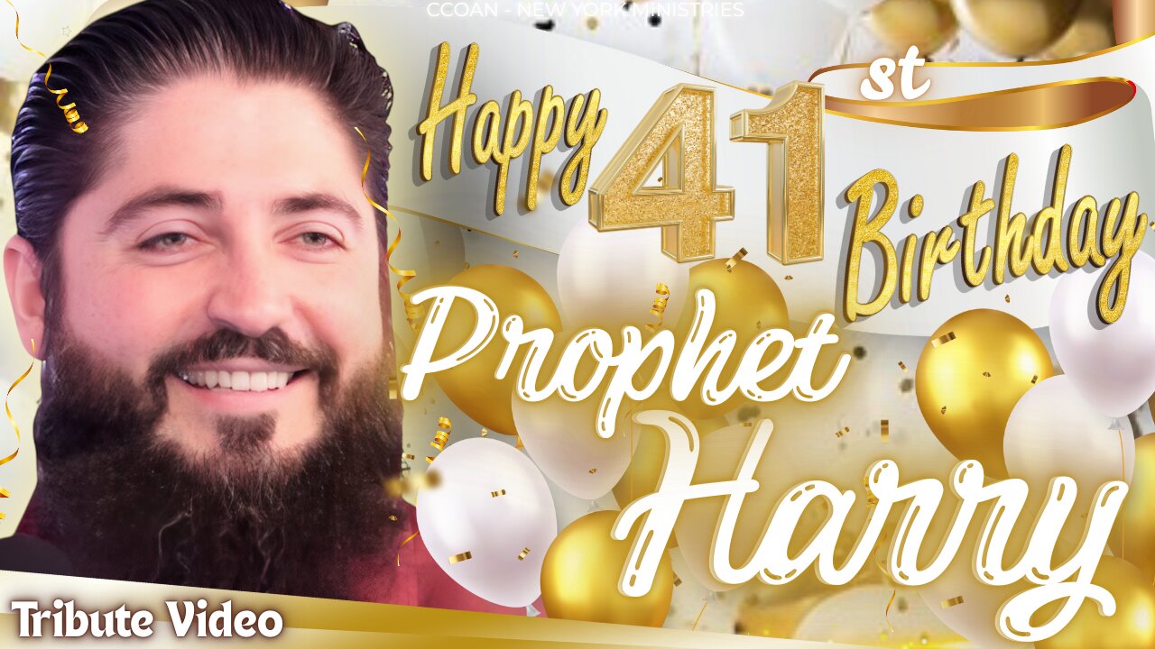 🎉 𝐇𝐀𝐏𝐏𝐘 𝟒𝟏𝐒𝐓 𝐁𝐈𝐑𝐓𝐇𝐃𝐀𝐘, 𝐏𝐑𝐎𝐏𝐇𝐄𝐓 𝐇𝐀𝐑𝐑𝐘! 🎉