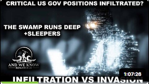 NOaDS 1.15.26 Why no arrests What if almost every US GOV apparatus was infiltrated +Sleepers, Infilt