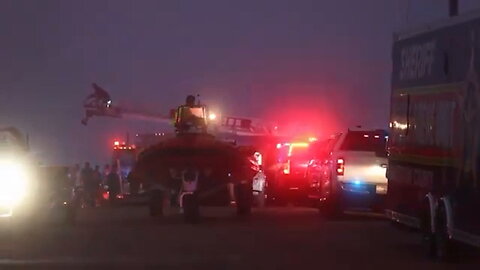 Mexican Navy medical plane crashes off Texas coast, trapping survivors underwater