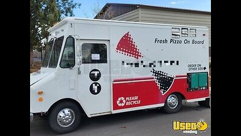 18' Chevrolet P30 Pizza Food Truck with Fire Suppression System for Sale in Oregon