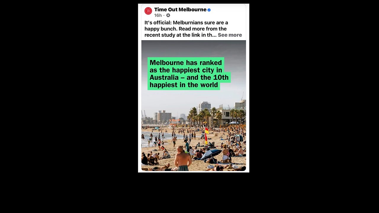 Melbourne is not happy seriously