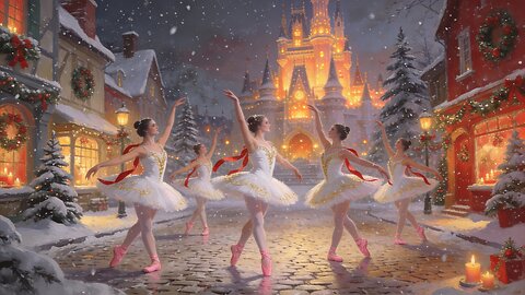 A Winter Ballet in a Christmas Village ✨ Crystal Chaos