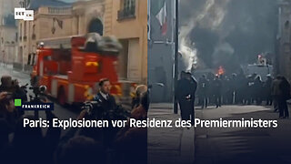 Paris: Explosionen vor Residenz des Premierministers