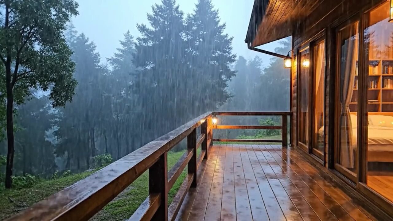 ASMR RAIN BEDTIME AND CHILLY FRIEND