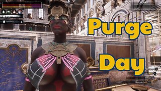Conan Exiles, purge day, Busty, boobs, Breast Expansion, huge tits